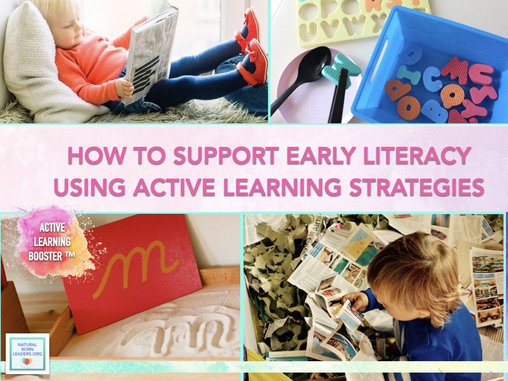 how to support early literacy using active learning strategies 