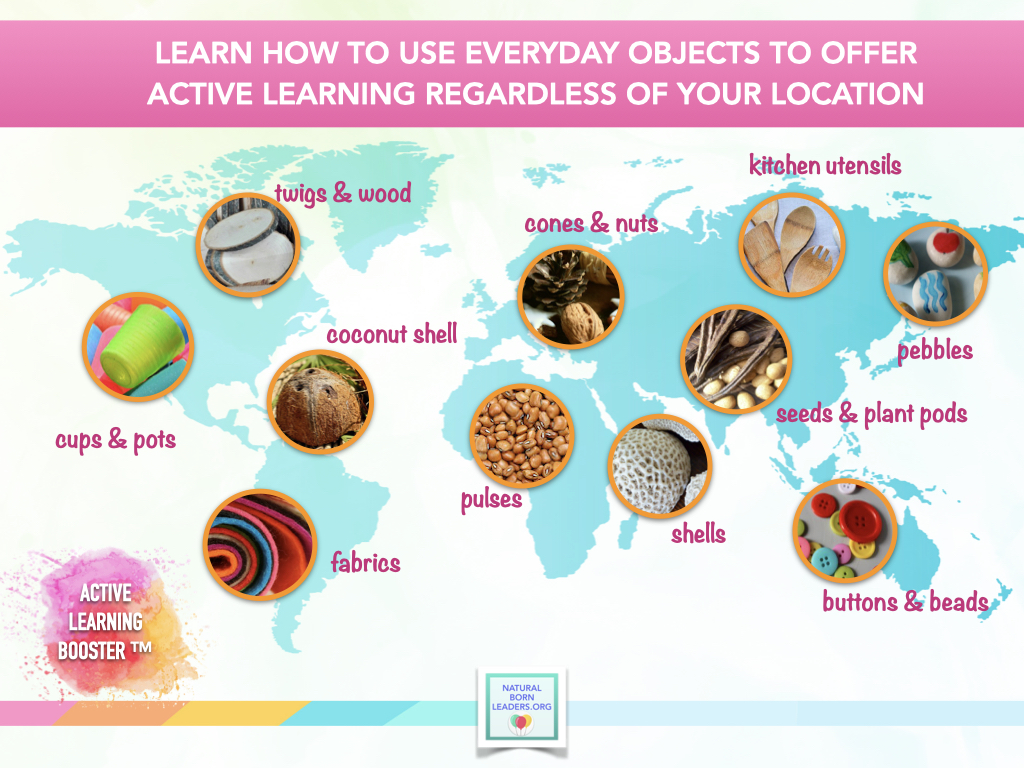 infographic showing how to use local resources to support experiential learning regardless of location 