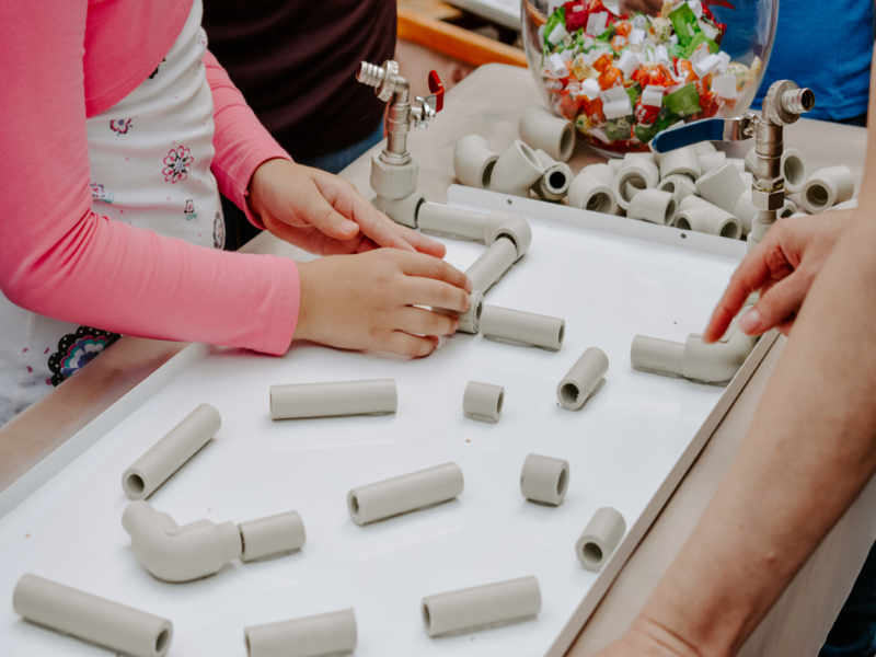construction play in early learning teacher training